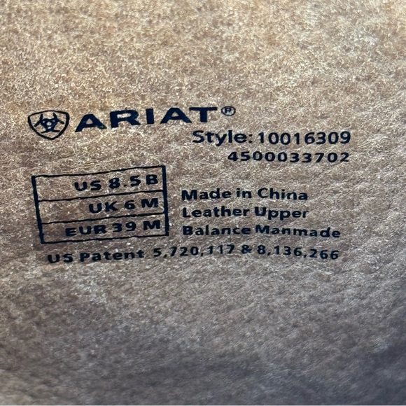 Ariat Cowgirl Boots Women's 8.5B - Picture 8 of 12